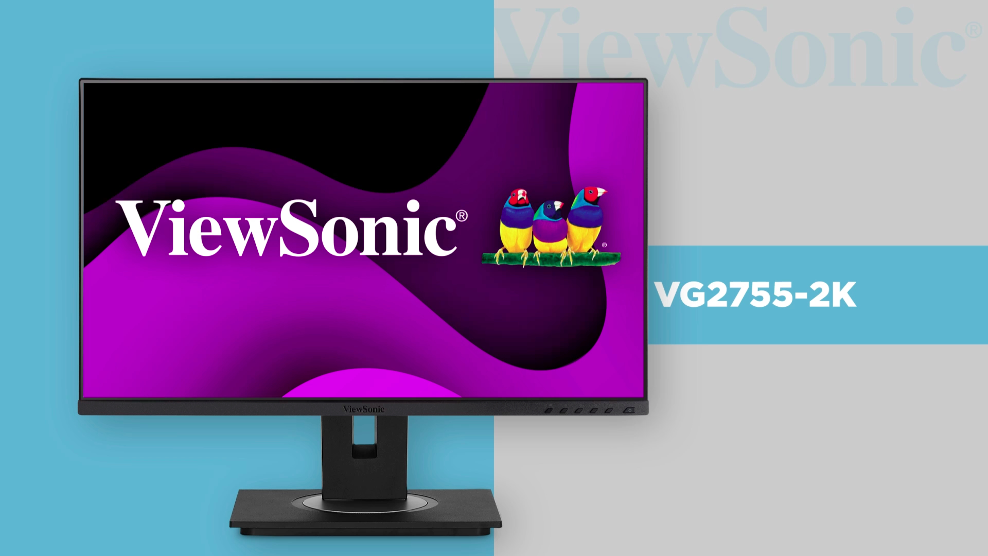Used - Like New: ViewSonic VG2755-2K 27 Inch IPS 1440p Monitor